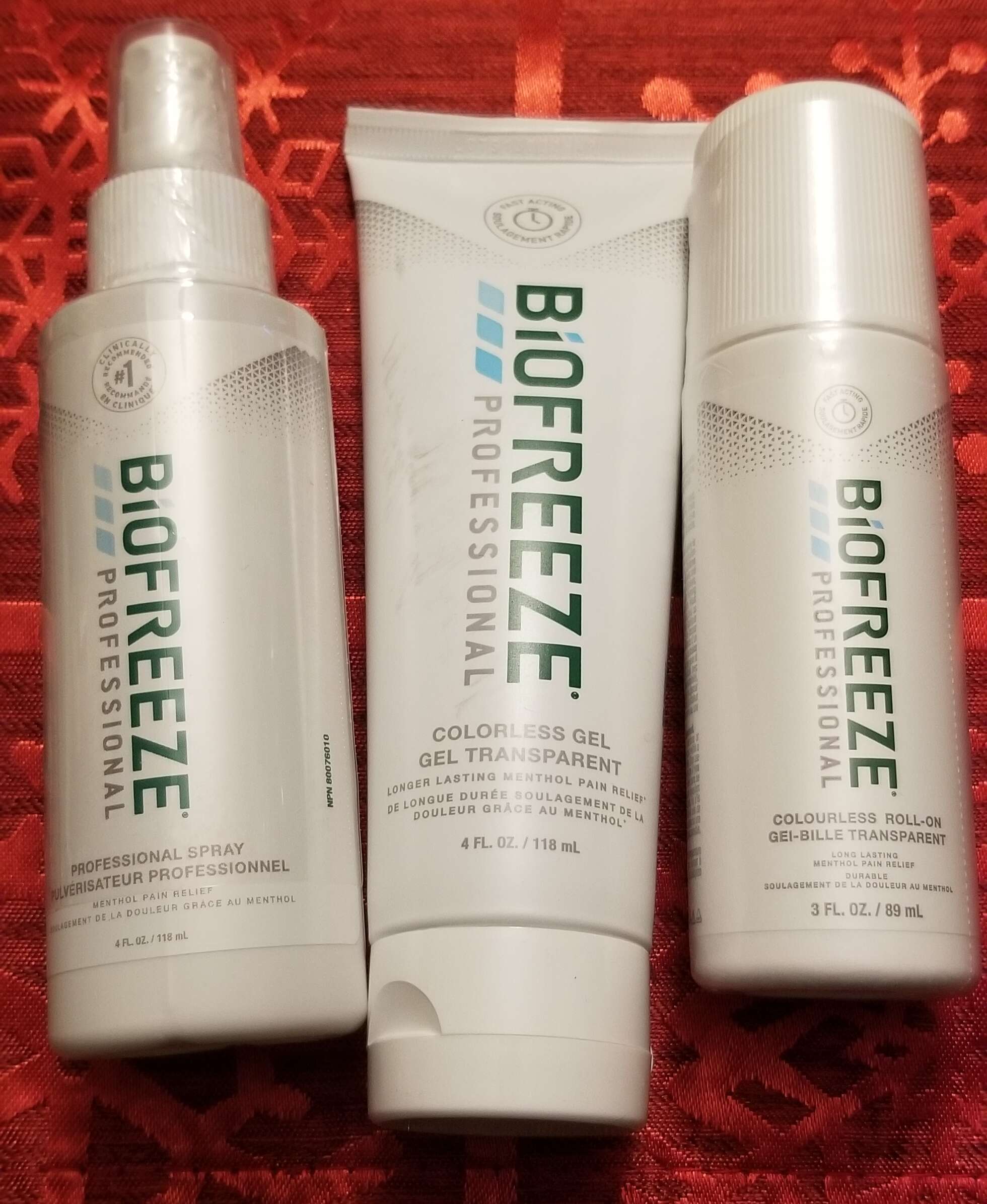 3 Pack of Biofreeze
